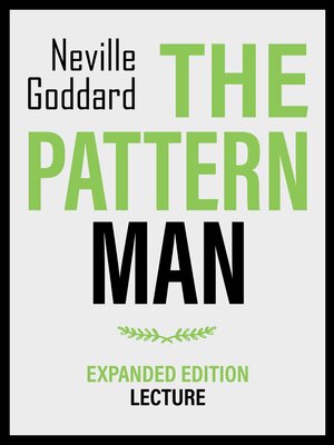 cover image of The Pattern Man--Expanded Edition Lecture